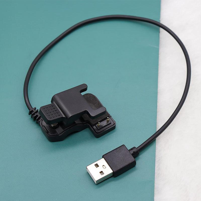 Compatible with smartwatches such as Orite/Doku/Zhimide 2P3P clip charger and Bluetooth headphone charging cable Specification drawing