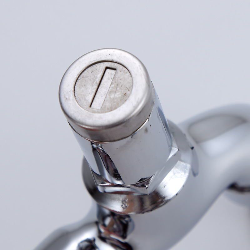 Factory wholesale outdoor lockable pointed faucet for washing machines, outdoor anti-theft faucet for rent with key faucet Application Scenario