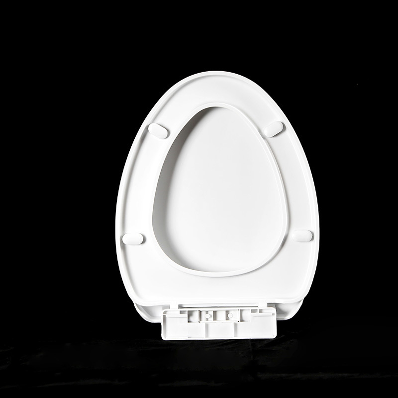 Manufacturer's in-stock bottom-mounted toilet seat covers, household slow-lowering silent anti-wear round head toilet seat covers, thickened bottom-mounted toilet seat covers Application Scenario