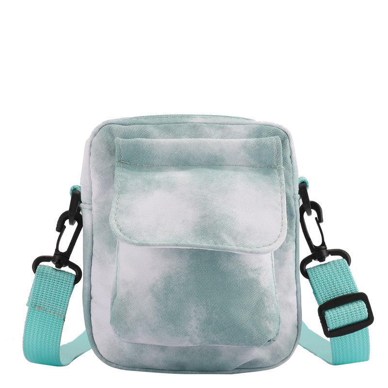 Wholesale of 2024 new Korean style fashionable and simple canvas bags, single-shoulder crossbody bags, and student mobile phone bags Item Picture