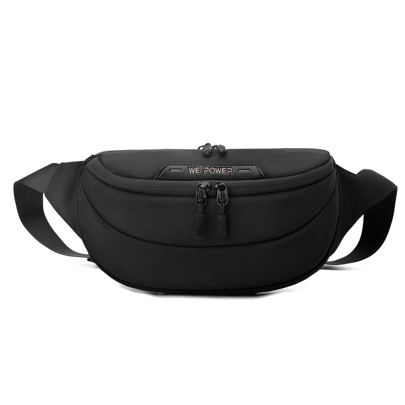 The new WEPOWER commuter chest bag is a men's crossbody bag, a cycling crossbody bag and an outdoor waterproof waist bag Item Picture