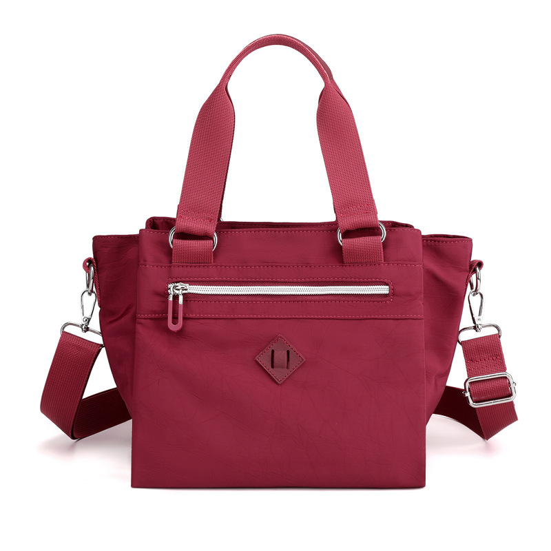 Colorful Fox's new fashionable and versatile casual shoulder bag for women, a large-capacity multi-layer simple crossbody bag Item Picture