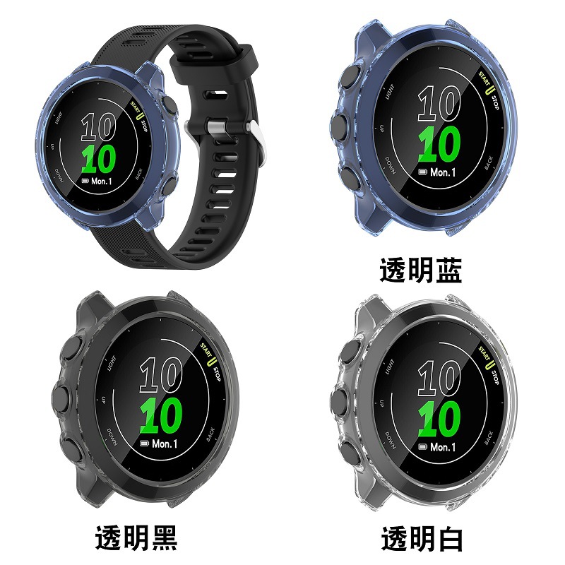 Suitable for Garmin Forerunner55 watch case and Garmin Forerunner158 watch case Specification drawing