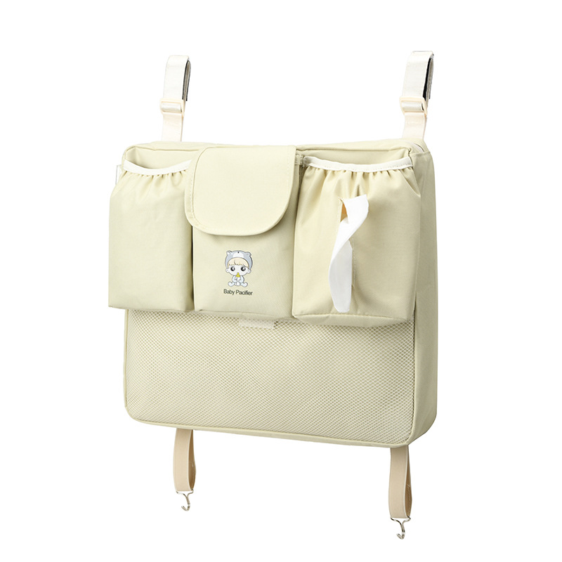 Baby stroller hanging bag, stroller storage bag, baby stroller storage basket, portable mommy bag, stroller accessories, stroller hanging bag details Picture