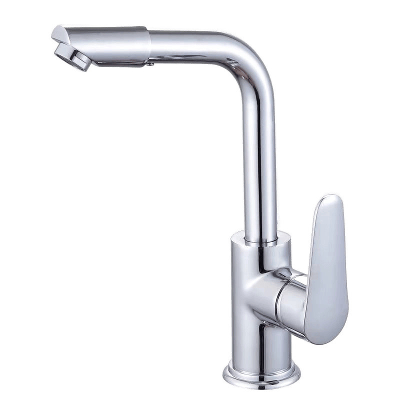 German quality faucet, all-copper cold and hot double rotating, bathroom washbasin, sink, household faucet, splash-proof factory Item Picture