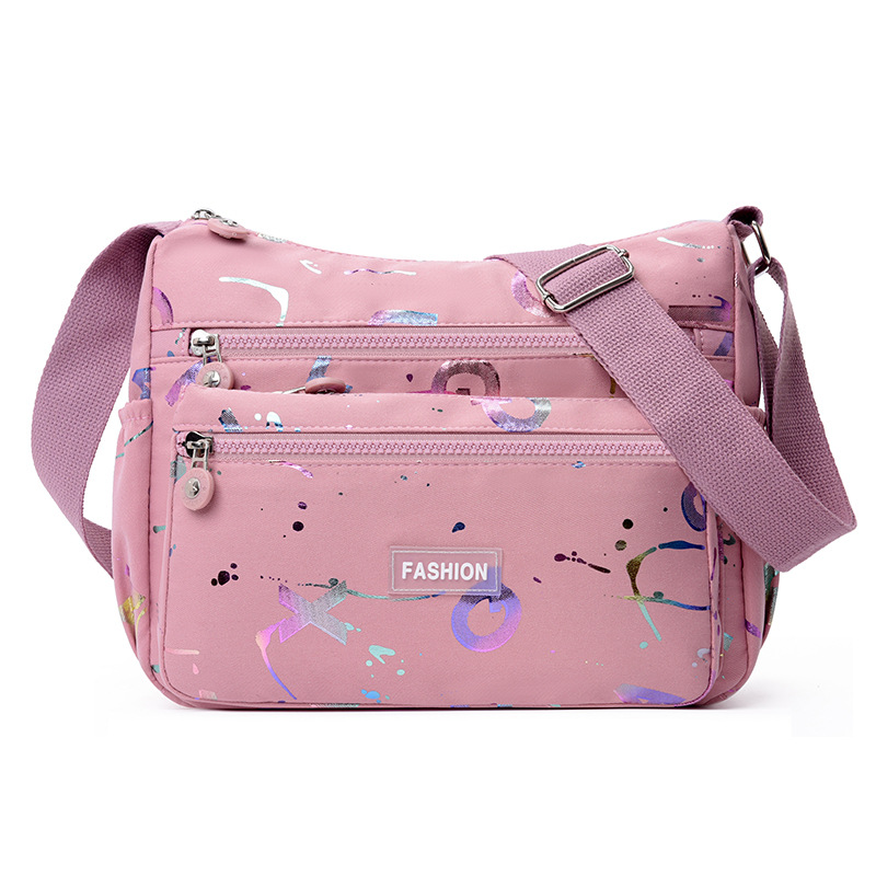 The 2024 new women's crossbody bag with a unique, high-end feel, large-capacity single-shoulder bag, and multi-functional mommy bag is trendy Item Picture
