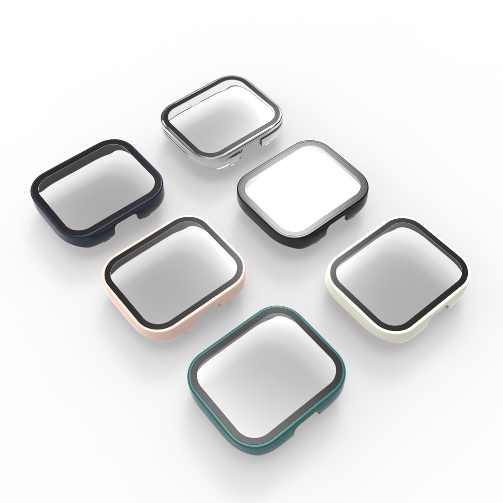 Redmi Watch 3 protective case: Redmi Watch 3 Tempered glass integrated case PC+ tempered glass Specification drawing