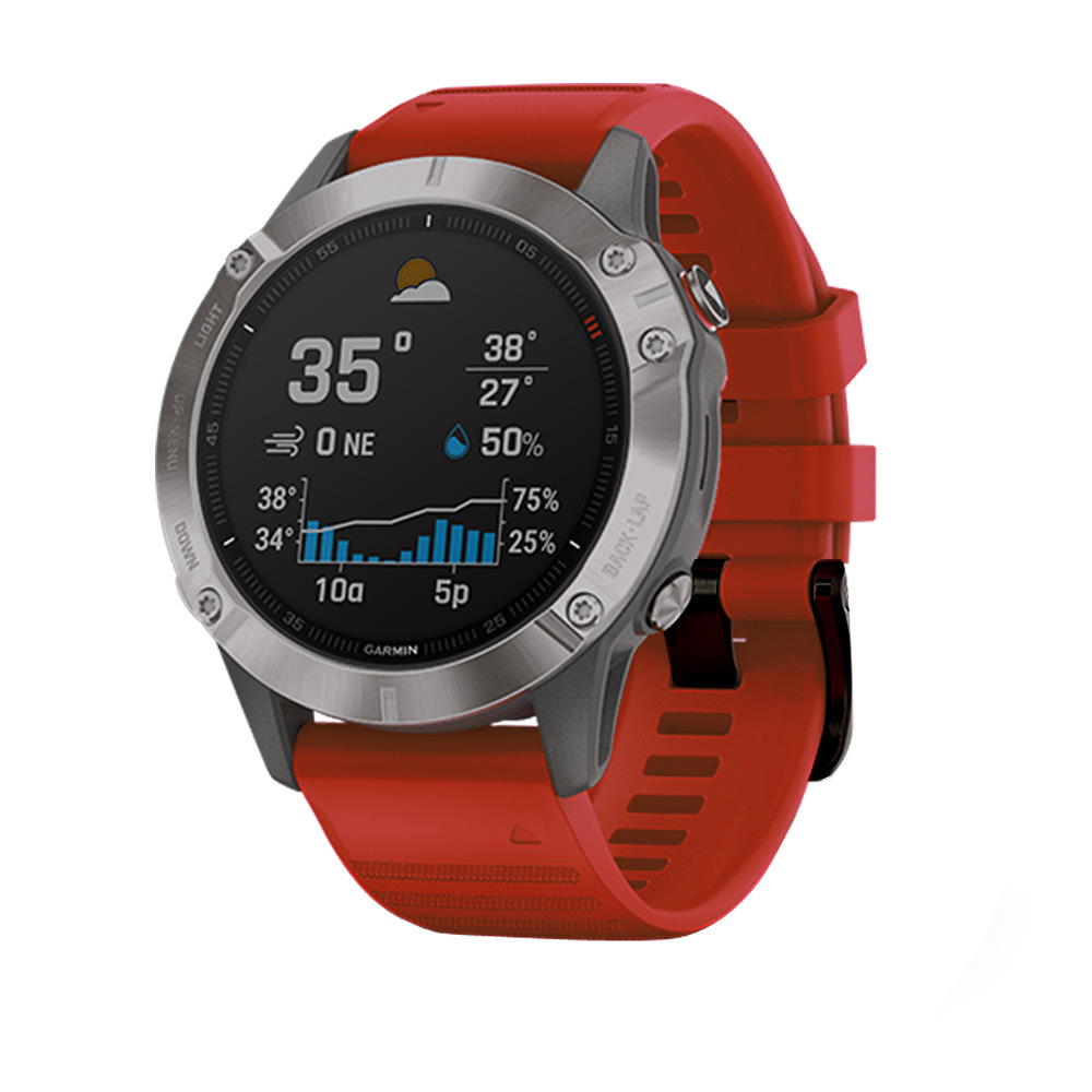 Garmin fenix6 6S 6X quick-release silicone strap 20/22/26mm in stock Item Picture