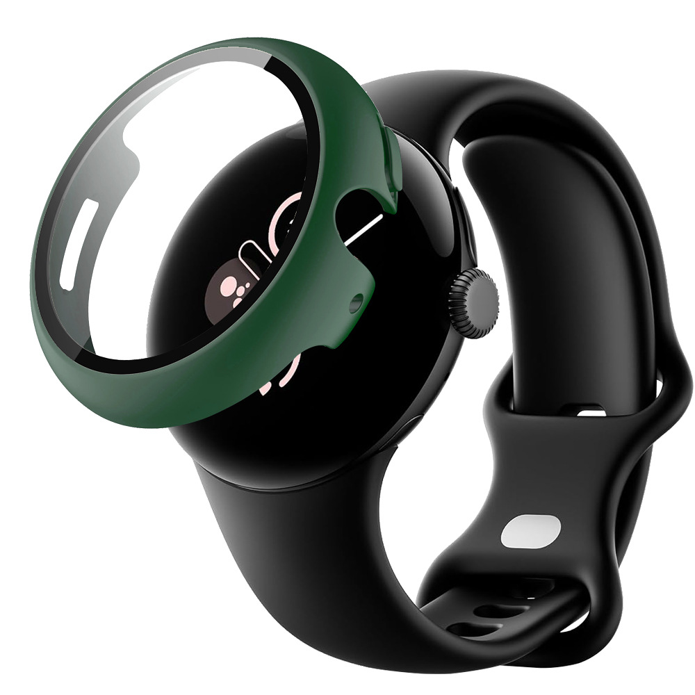 Suitable for Google Pixel Watch1/2/3 case, Google Watch protective case, tempered film one-piece case Specification drawing