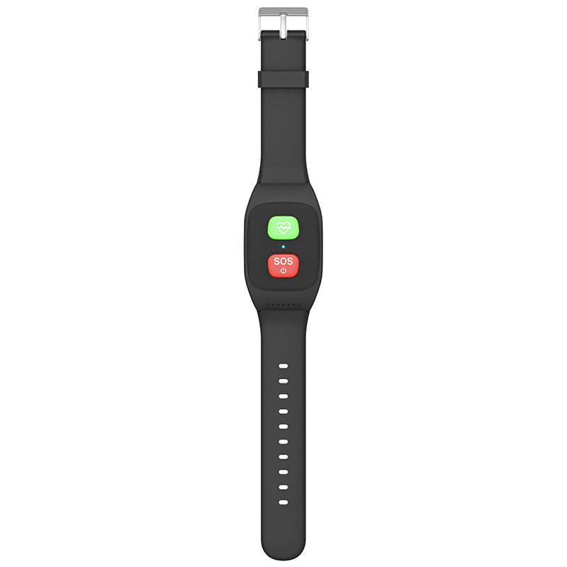 All-network 4G elderly smart multi-functional phone bracelet, blood pressure, heart rate, fall, waterproof, body temperature, chat and positioning Item Picture