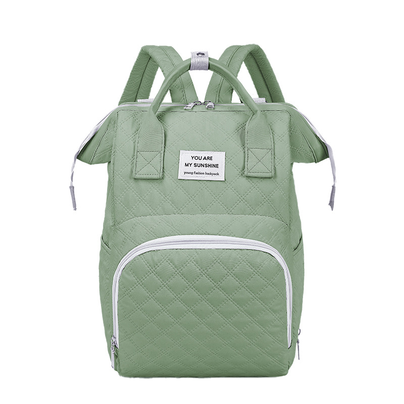 Fashionable Korean-style double-shoulder mommy bag, multi-functional maternity bag, large-capacity baby and maternal products storage bag, milk storage bag Application Scenario
