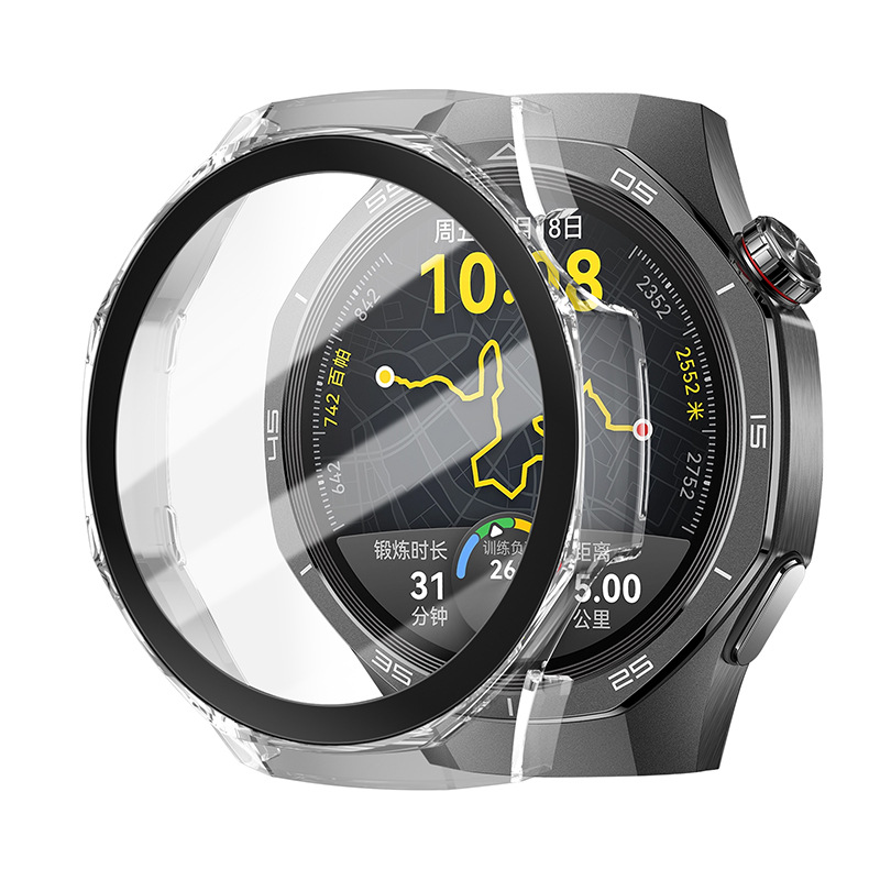 Applicable to Huawei GT5 protective case, all-in-one case and film protective case, tempered film for Huawei gt4/5 Pro watches Item Picture