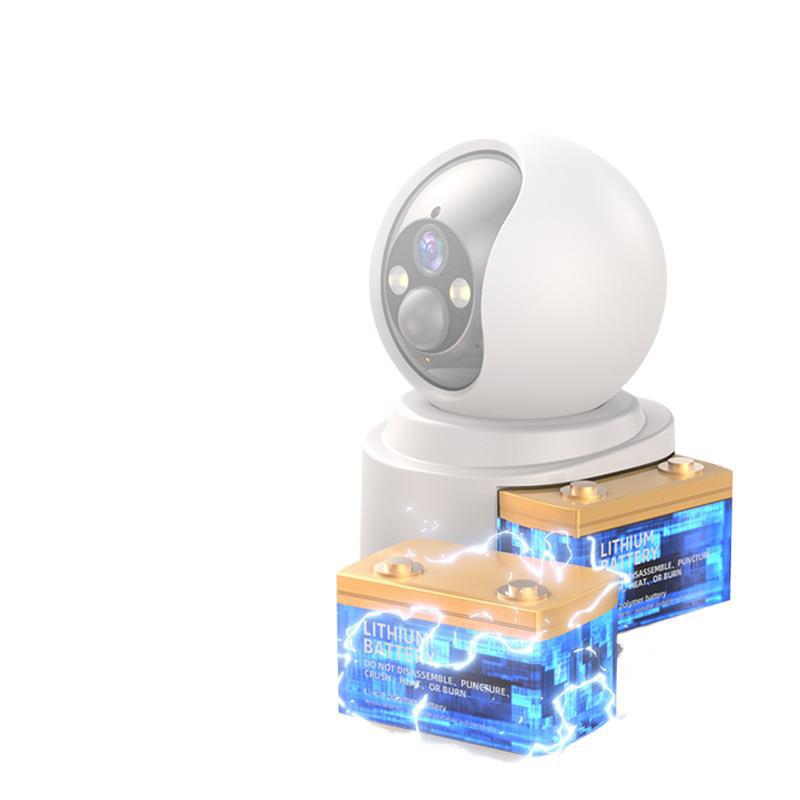 Home camera for 360-degree monitoring without plugging in, no need for wifi, wireless mobile phone remote 4g, direct sales at the door and indoors Item Picture