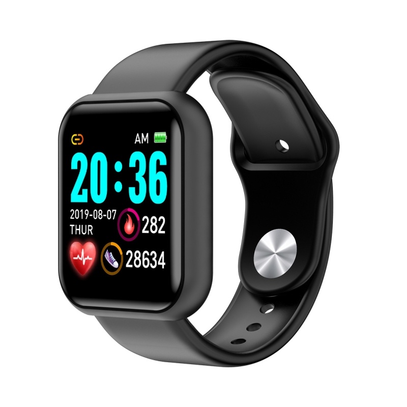 The new smart bracelet, a multi-functional sports watch, is a step-counting imitation water blue tooth bracelet full figure