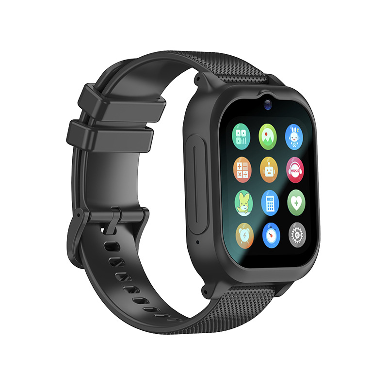 All-network 4G children's smartwatch, multi-functional neck-hanging dual-purpose payment and positioning, card insertion for video calls Specification drawing