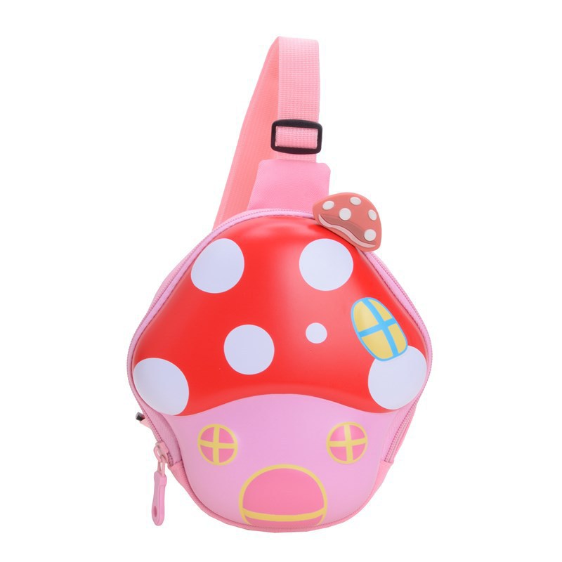 Children's chest bag, cartoon eggshell backpack, kindergarten baby's outing single-shoulder crossbody bag, hard shell coin purse for boys and girls Item Picture