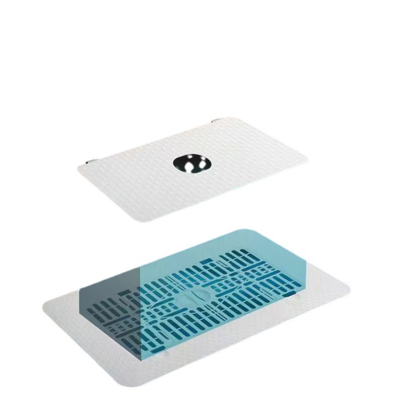 Squat toilet cover plate, toilet sealing cover, anti-odor and odor blocking device, universal bathroom baffle, squat pit cover plate, squat toilet cover plate Item Picture