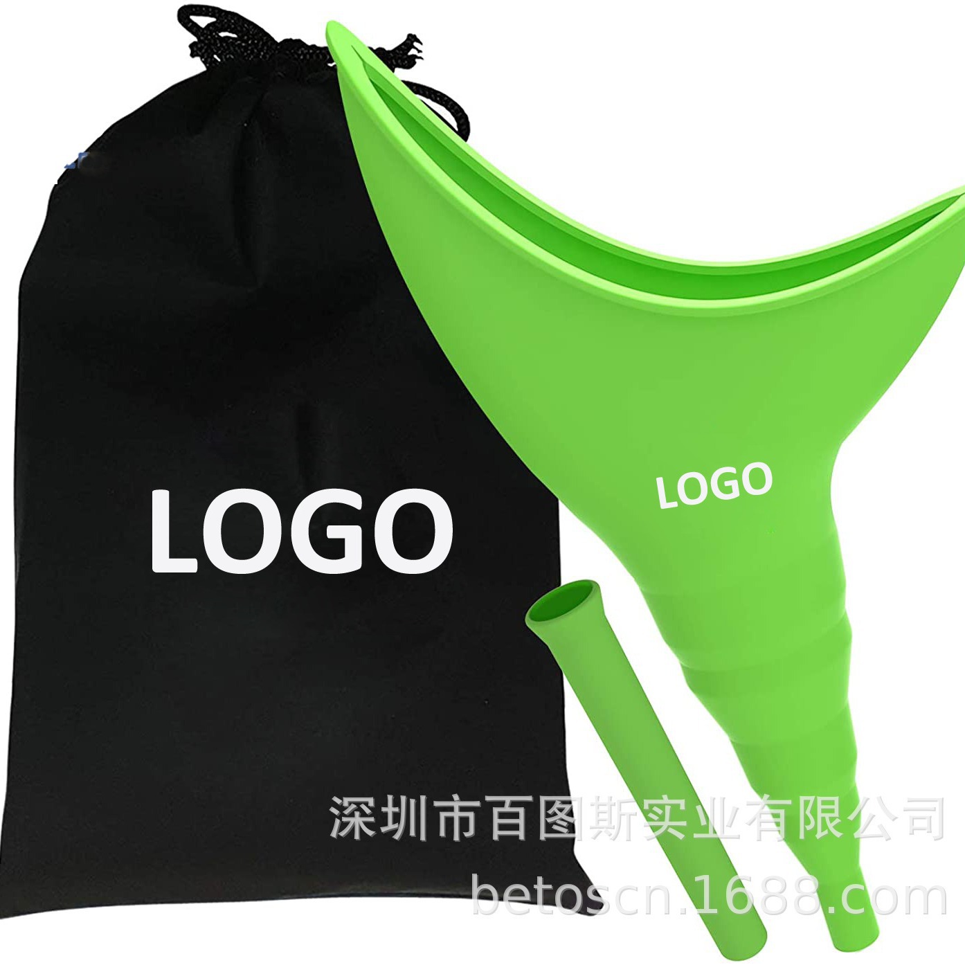 Factory direct sales of new best-selling portable outdoor emergency standing urinals for women, silicone urinals for women details Picture