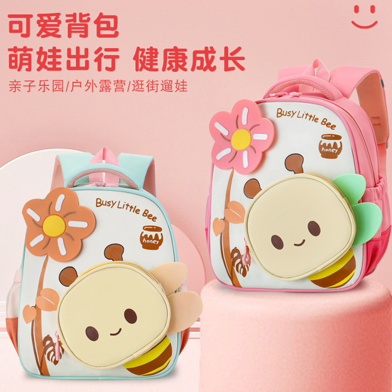 2025 New style kindergarten schoolbags, cartoon and animation backpacks for middle and senior classes, and travel bags for boys and girls in early education classes full figure