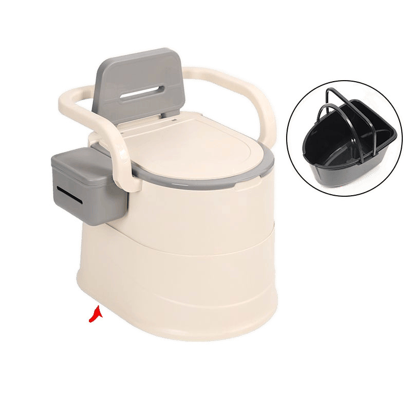 Mobile toilets, elderly sitting toilets, portable adult sitting chairs, plastic toilet seats, indoor spittoons, household wholesale Item Picture