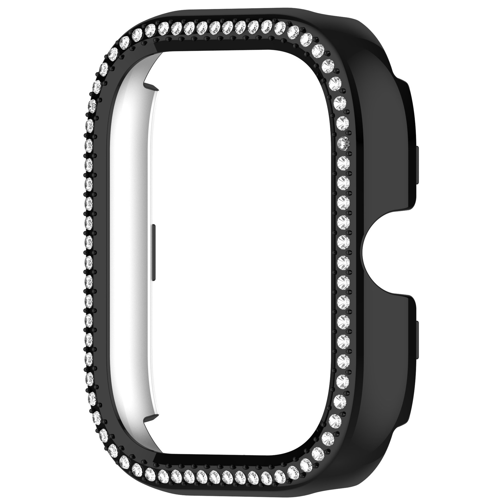 Suitable for RedmiWatch 4/5 hollow protective case PC diamond-encrusted RedmiWatch5A/5L watch half-case Item Picture