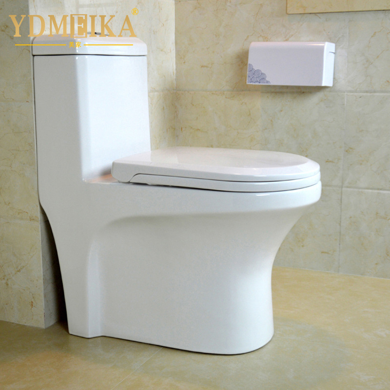 Guangdong Large pipe high-temperature ceramic toilet, Super vortex siphon integrated ordinary flush toilet, Meijia Sanitary Ware T034 Specification drawing