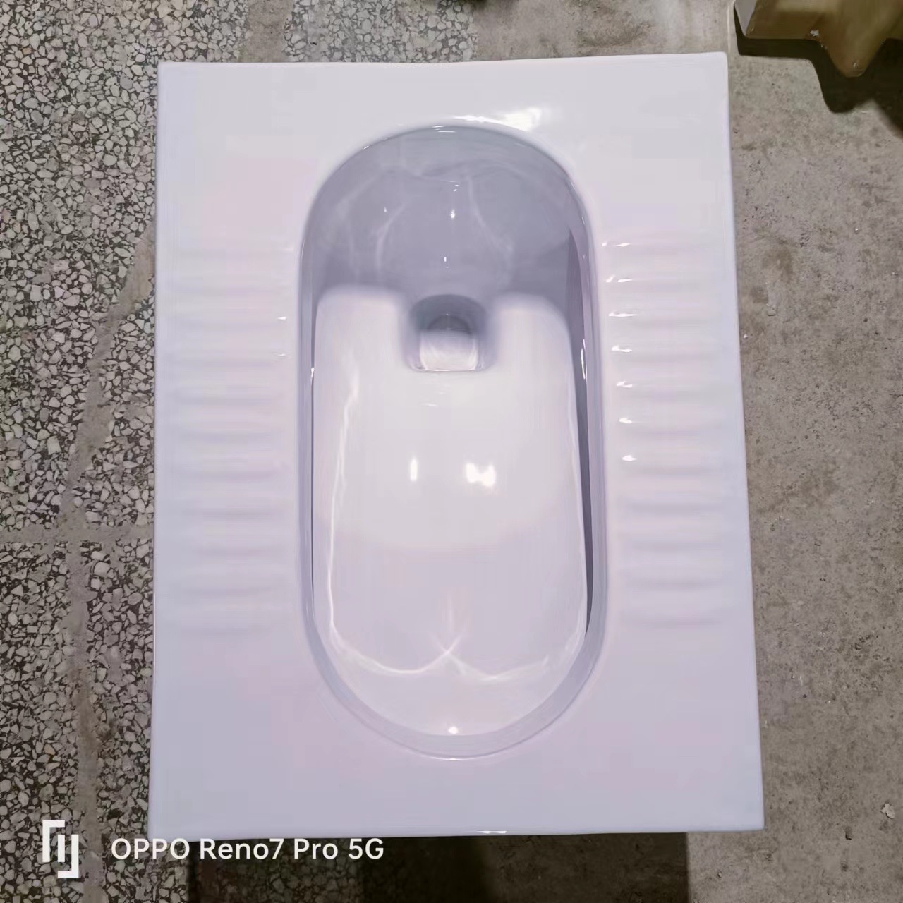 Squat toilet, toilet bowl, direct flush squat toilet, S-bend squat toilet, squat pit squat toilet, ceramic bathroom water trap Specification drawing