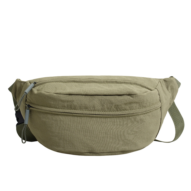 New casual small bag 2025, new trendy crossbody bag, spring sports chest bag, simple and niche design, trendy waist bag Item Picture