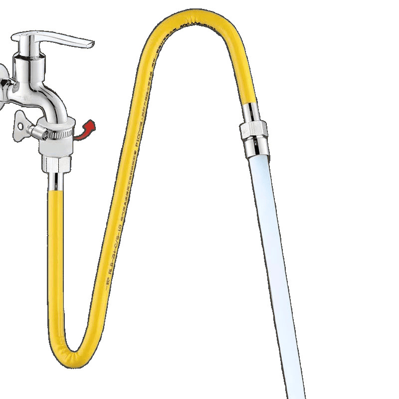 Bathroom and kitchen splash-proof faucet magic tool, universal extended shaped hard pipe, shaped pipe, flexible hose manufacturer Item Picture