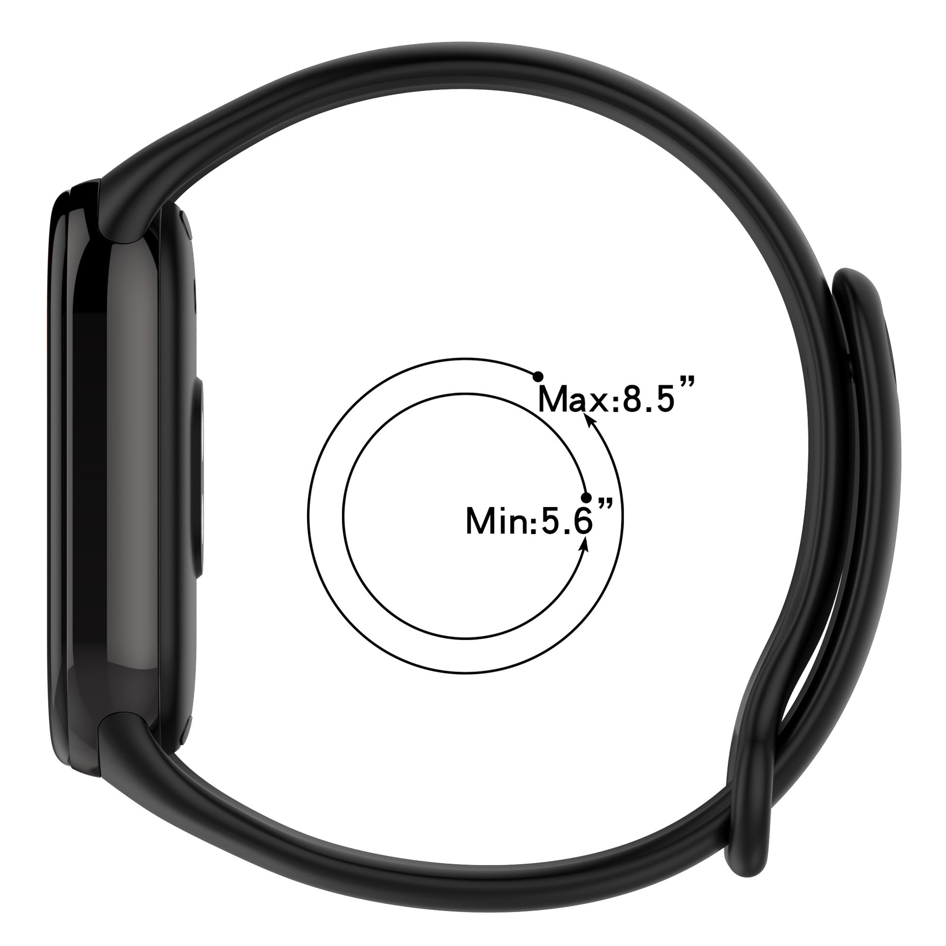 Guohongji is suitable for mi Band 10 silicone band, Mi smart Band 8/9 band and NFC soft band Item Picture