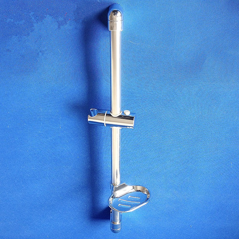 Stainless steel simple lifter, hand-held showerhead lifting stand, adjustable shower head rod full figure