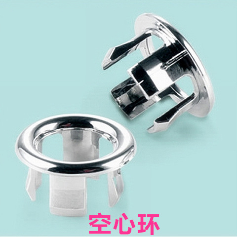 All-copper washbasin, ceramic washbasin, pool, artistic basin, countertop basin, overflow hole, plug head, accessory hole, white decoration Specification drawing
