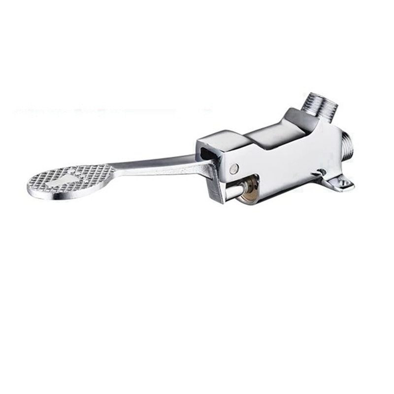 Foot-operated washbasin faucet, foot-operated washbasin faucet, laboratory foot-operated faucet switch manufacturer foot pedal valve Specification drawing