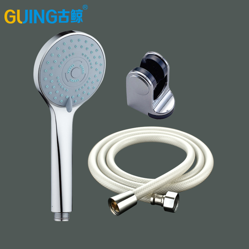 New shower handheld showerhead set, cold and hot spa filter showerhead, three-speed adjustable showerhead wholesale Specification drawing