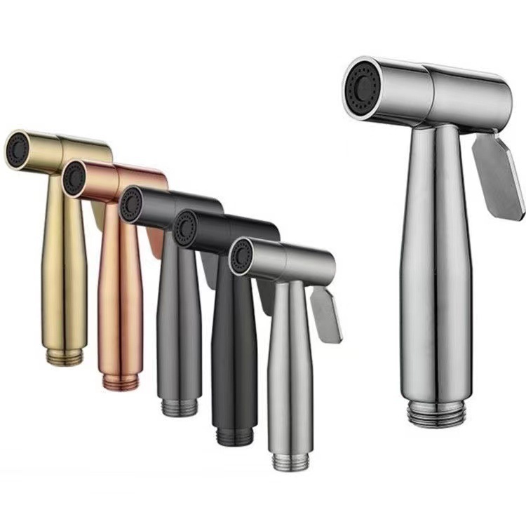 304 stainless steel bidet toilet spray gun set, butt wash shower head, pressurized flushing head, outdoor spray gun Application Scenario