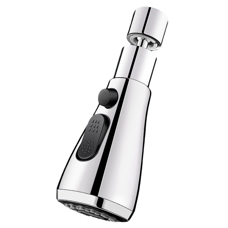 The universal splash-proof joint for kitchen faucet extenders is like a rotating bathroom sink bubble maker Item Picture