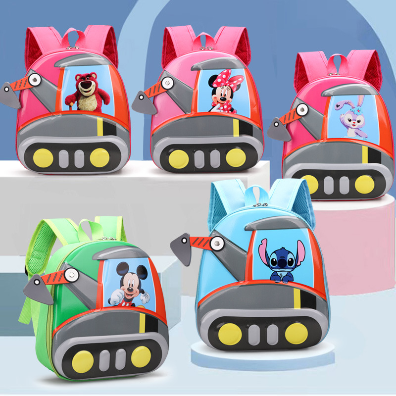 Cute cartoon casual children's schoolbags, backpacks, kindergarten eggshell schoolbags, Paw Patrol hard shell bags full figure