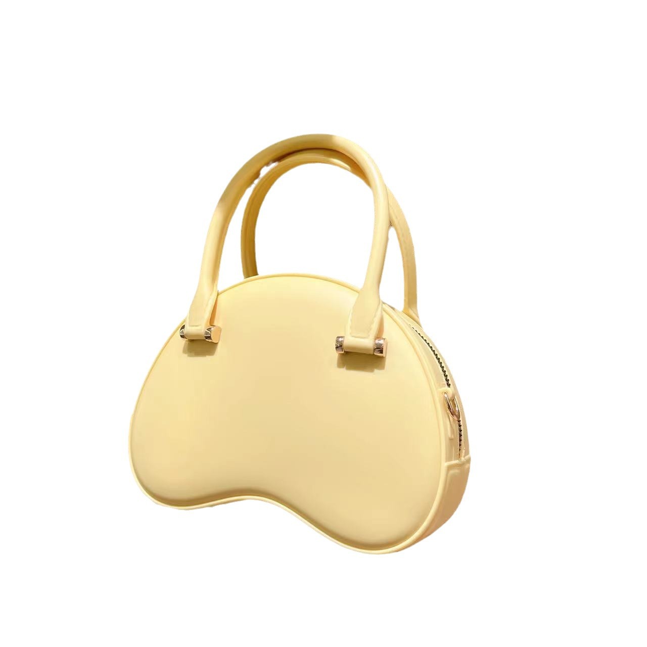 2025 Foreign Trade Autumn and Winter new pvc heart-shaped shell bag, fashionable and simple, single-shoulder crossbody mini handbag for women Item Picture