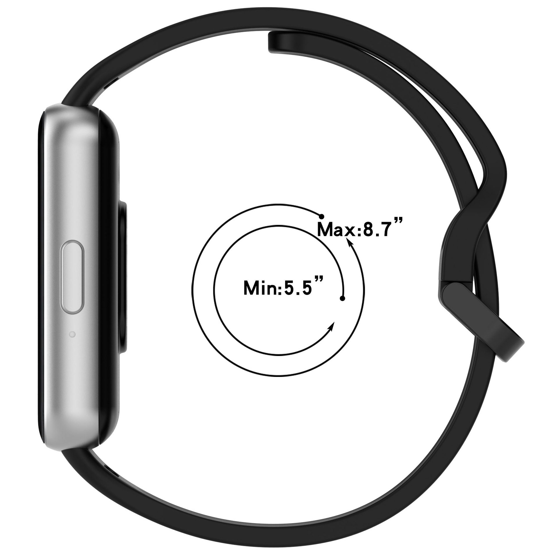 Suitable for the official same style of metal head grain of the Samsung Galaxy Fit3 SM-R390 watch strap Application Scenario