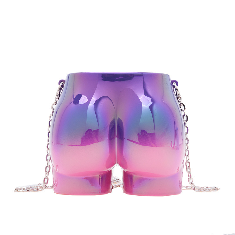 2025 New cross-border women's bag, acrylic bag, single-shoulder crossbody bag, trendy buttocks bag Item Picture