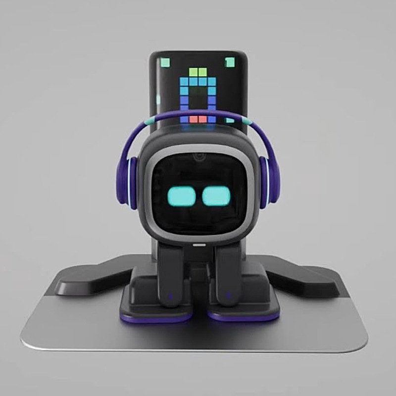 In-stock emo robot, intelligent emotional interaction, voice dialogue, ai desktop toy, children's companion, electronic pet Application Scenario