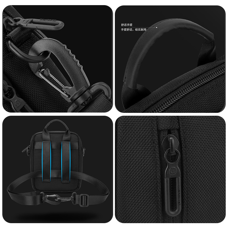 WEPOWER's new men's single-shoulder bag is a fashionable and casual portable wearable waist bag with a large capacity for outdoor use Application Scenario