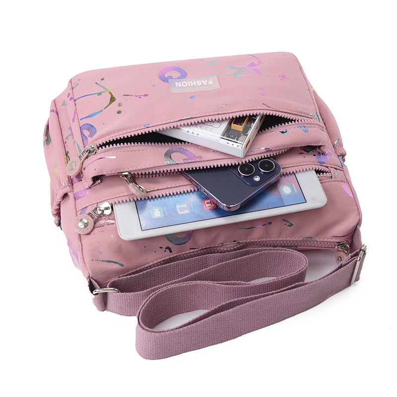 The 2024 new women's crossbody bag with a unique, high-end feel, large-capacity single-shoulder bag, and multi-functional mommy bag is trendy Application Scenario