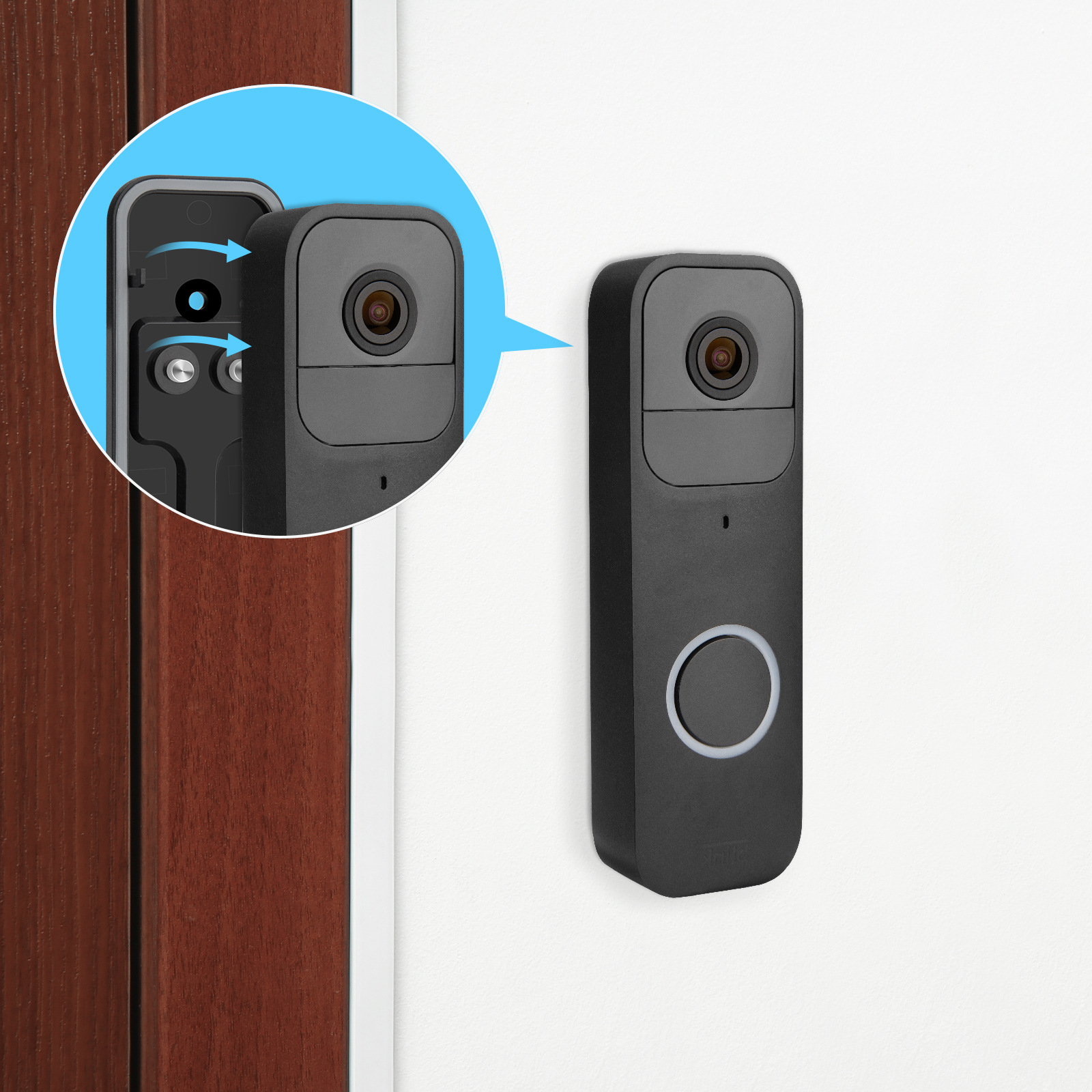 The new Amazon model is suitable for the blink base plate video doorbell back panel Application Scenario