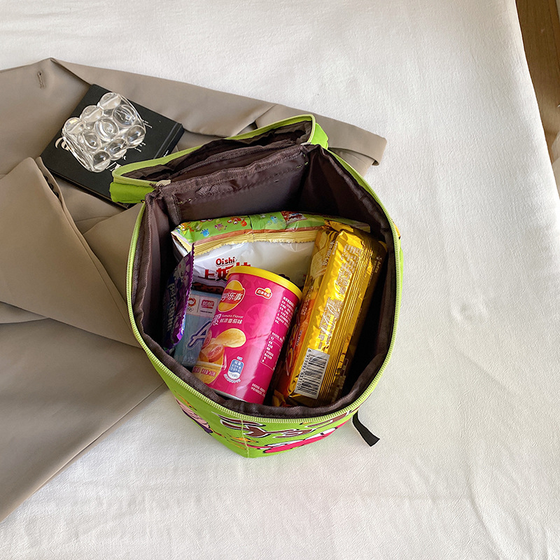 New cute schoolbag, Crayon Shin-chan, Little Crocodile box, large-capacity three-dimensional bucket bag, backpack, racket bag, trendy back Application Scenario