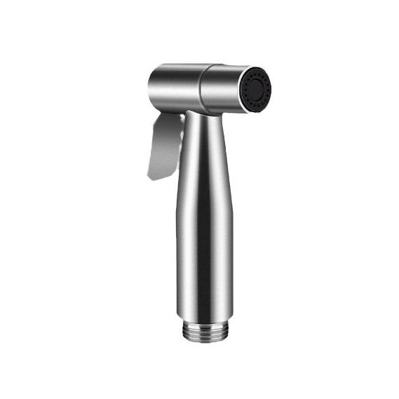 Stainless steel triangular valve, no need for drilling, toilet companion, flushing spray gun, pressurized household bathroom faucet high pressure Item Picture