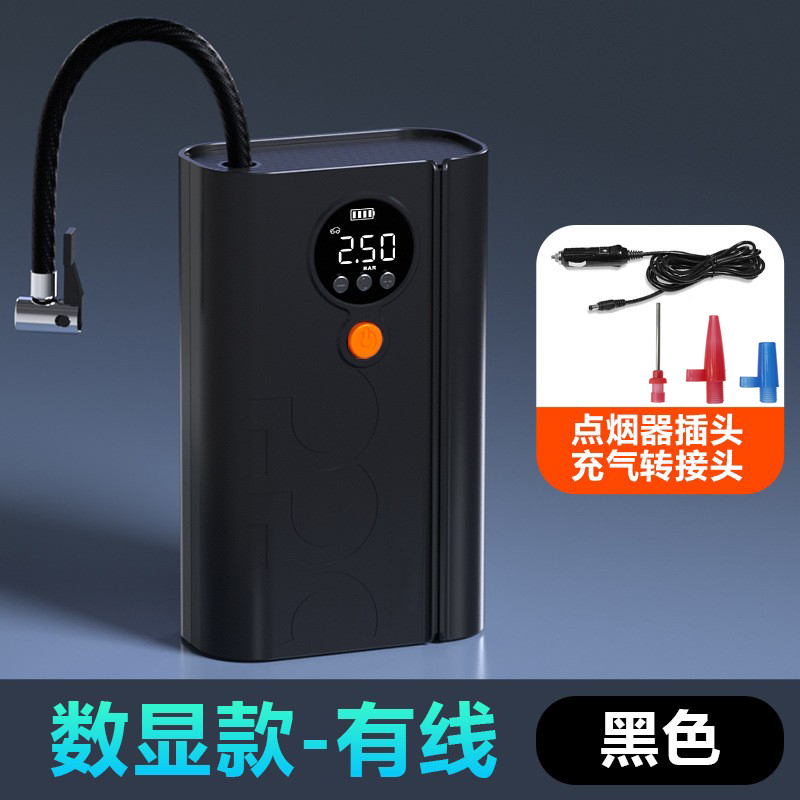 SA-12 electric air pump, portable bicycle tire, electric motorcycle air pump, car air pump details Picture
