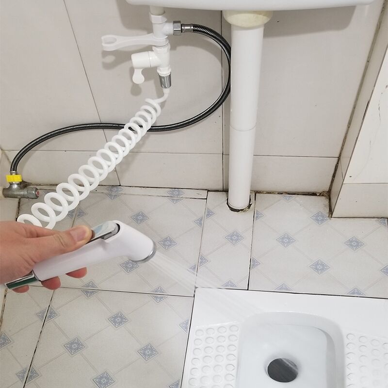 Toilet spray gun, toilet water tank nozzle, new toilet nozzle, toilet companion flushing device, toilet nozzle cleaning device details Picture