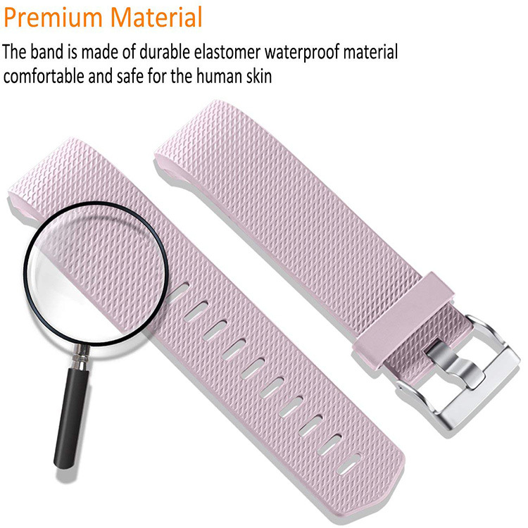 fitbit charge 2 smart bracelet wristband official same style checkered silicone replacement strap accessory Application Scenario