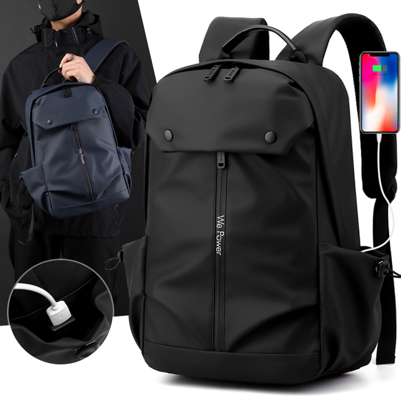 WEPOWER's new lightweight and large-capacity backpack is a waterproof and multi-functional hand-held backpack for students and business full figure
